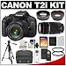 Canon EOS Rebel T2i Digital SLR Camera Body & EF-S 18-55mm…