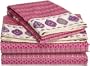 Tracy Reese Folk Song 300-Thread Count Cotton Percale Full Sheet Set