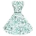 Maggie Tang 50s Vintage Pinup Cocktail Swing Rockabilly Ball Gown Party Dress