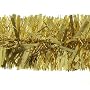 2m (6.5ft) Deluxe Thick Chunky Wide Gold Shiny Chr&hellip by WeRChristmas