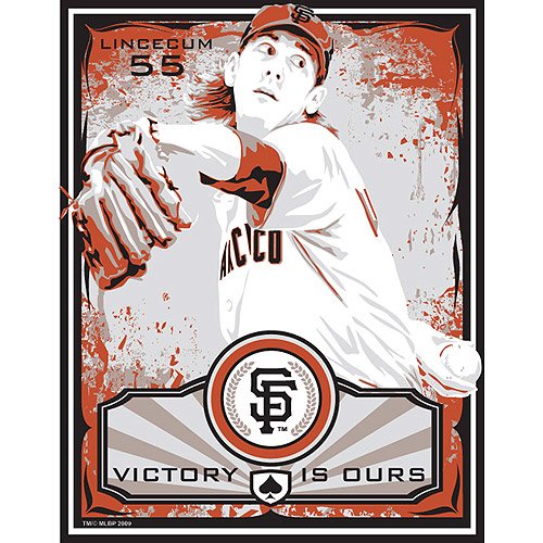 Sports Propaganda San Francisco Giants Tim Lincecum Limited Edition Screen-Print