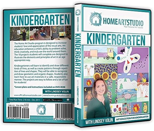 Home School Art Studio Program DVD with Lindsey Volin Kindergarten
