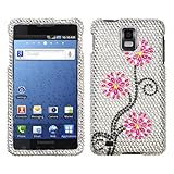 Moon Flowers With Full Rhinestones Hard Protector Case Cover For Samsung In ....