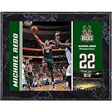 Mounted Memories Milwaukee Bucks Michael Redd 8X10 Color Plaque
