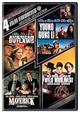 Western Collection: 4 Film Favorites (American Outlaws / Young Guns II / Maverick / Wild Wild West)