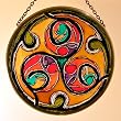 Celtic Trinity Symbol in Stained Glass