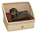 KIMI Sofa plaited plastic 18.1'' x 25.2'' x 10.6'' with cushion #59103 Image