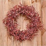 Nandina Wreath, 23 inch