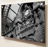 Clock Tower Landscape Nature Perspex Acrylic Art print Size:36" x 24" (90 x 60 cm Approx) Diamond Polished Cast Perspex Acrylic