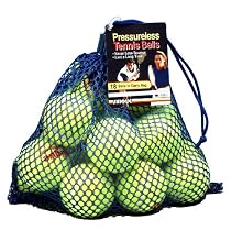 Tourna 18-Pack Mesh Bag of Pressureless Tennis Balls