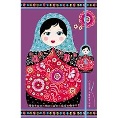 Carnet �lastique avec bijou matriochka titre 2