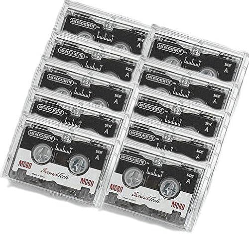 Sound Tech 45 Minute Microcassettes 10 Pack