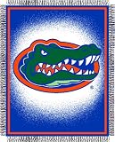 FLORIDA GATORS 48x 60 Triple Woven Jacquard KNIT THROW BLANKET