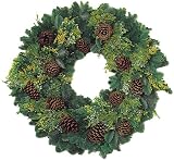 26-Inch Deluxe Multi-Cone Wreath
