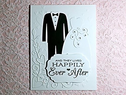 Wedding Greeting Card - Bride and Groom Happily Ever After