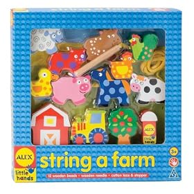 Alex Wooden Stringing Sets String a Farm