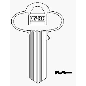 10 each: Hy-Ko Corbin Key Blank (11010CO62)