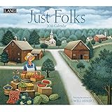 Lang Just Folks 2016 Wall Calendar by Lowell Herrero, January 2016 to December 2016, 13.375 x 24 Inches (1001921)