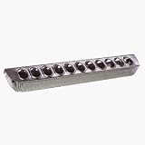 Miller Mfg. 9822 Galvanized Slidetop Poultry Feeder