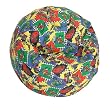 Race Cars Jr. Child Juvenile Print Beanbag By Elite Furniture