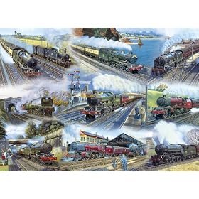 Gibsons Puzzle - The Age of Steam (1000 pieces)