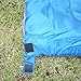 Airblasters Outdoor Sleeping Bag Camping Sleeping Bag Envelope Sleeping Bag for Travel Hiking Multifuntion Ultra-light Blue