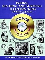 Books, Reading and Writing Illustrations CD-ROM and Book (Dover Electronic Clip Art)