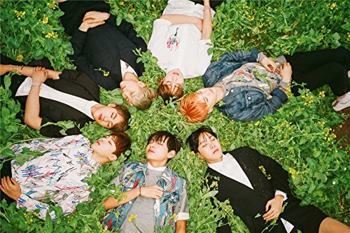 Fanstown BTS bangtan boys Poster in the Mood for Love A3 size thicken coated paper 28cm x42cm with lomo card#1