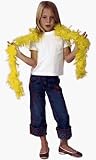 Making Believe 60975-12 Feather Boa - Yellow - Dozen