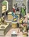 Mouse Mats of Making coins in the Middle Ages from North Wind Picture Archives