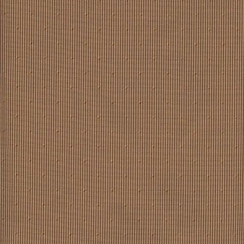1 Yd Piece Bran Stark Brown Stripe Drapery Fabric