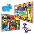 Chunky Puzzles Dinosaurs and Safari Animals
