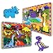 Chunky Puzzles Dinosaurs and Safari Animals