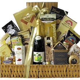 New Year's Grand Gourmet : Gourmet Gift Basket to Celebrate 2009