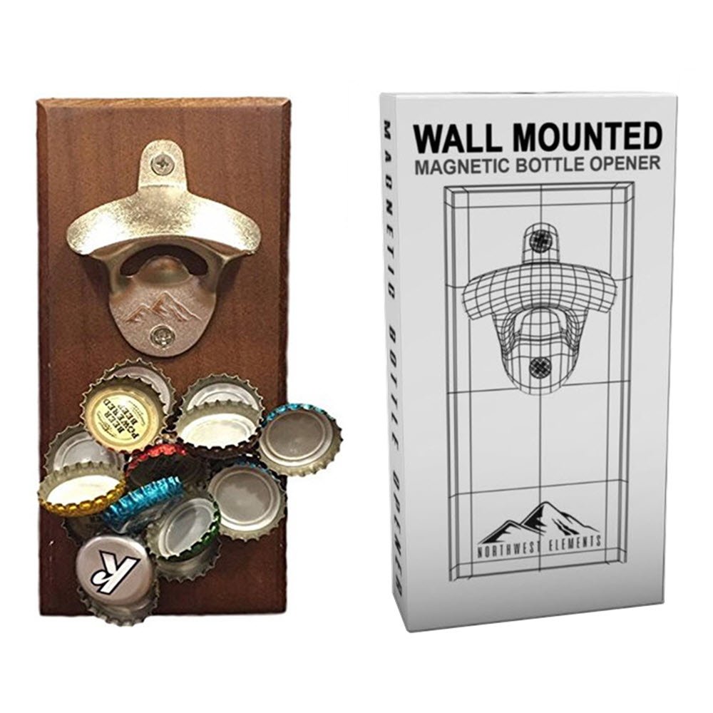 Wall Mounted Bottle Opener A Fun, Easy to Use