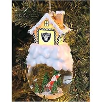 Oakland Raiders Home Sweet Home Ornament
