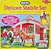Breyer Deluxe Stable Set, Includes Horse Barn, Doll plus full outfit, 2 Genuine Breye...