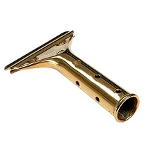 Unger GS000 Golden Clip Window Pro Brass Squeegee Handle with Screw Lock
