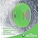 Abco Tech Water Resistant Wireless Bluetooth Shower Speaker with Suction Cup and Hands-Free Speakerphone, Green