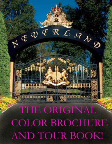 Michael Jackson Original NEVERLAND Bio & Tour Book (English - Spanish - German and Japanese Edition)