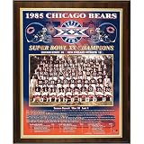 1985 Chicago Bears Super Bowl Champions Healy Plaque