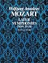 Later Symphonies (Nos. 35-41) in Full Score