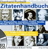 Zitatenhandbuch. CD- ROM ab WIN 3.x - Eberhard Puntsch