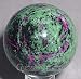 Ruby In Zoisite Sphere - Tanzania, Africa