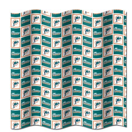 Miami Dolphins NFLFabric Shower Curtain (72
