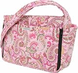 Bumble Bags Kimberly Tote Bag Pink Paisley