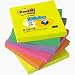 Electronics : Post-it Z-Notes R330NR 76x76mm refill pad, 100 sheets per pad of assorted neon colours, PACK of 6