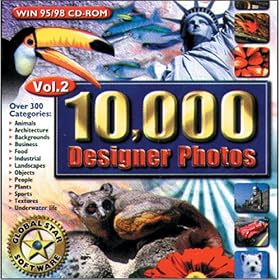 GLOBAL STAR SOFTWARE 10,000 Designer Photos Volume 2 for Windows by