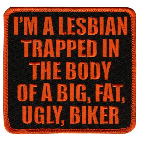 Lesbian In A Biker Body Patch