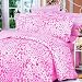 Blancho Bedding - [Bubbles-1] Luxury 5PC Comforter Set Combo 300GSM (King Size)